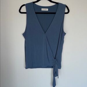 NWOT Lucky Brand Wrap Tied Boho Classic Soft Flowy Tank Top